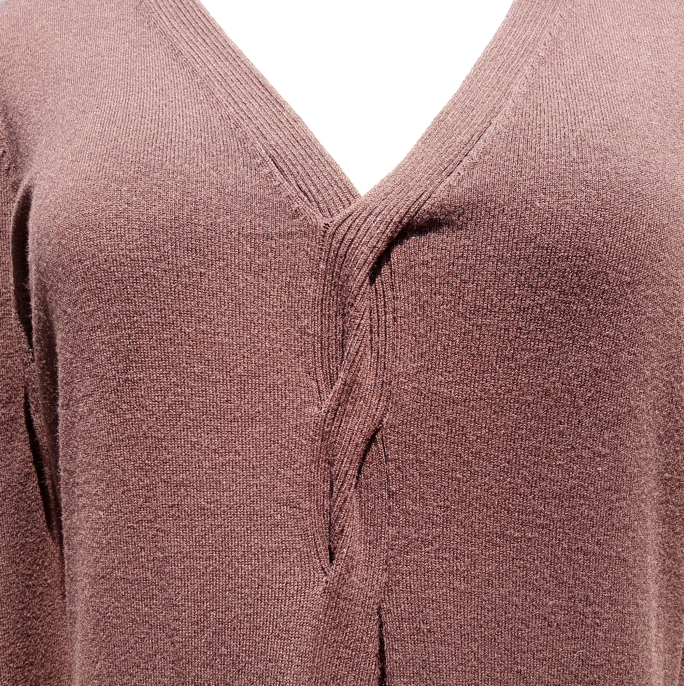 BCBG MaxAzria Brown Sweater Dress - Picture 6 of 7